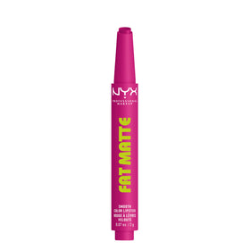 NYX Fat Matte Lipstick Fluffy Fuchsia front view