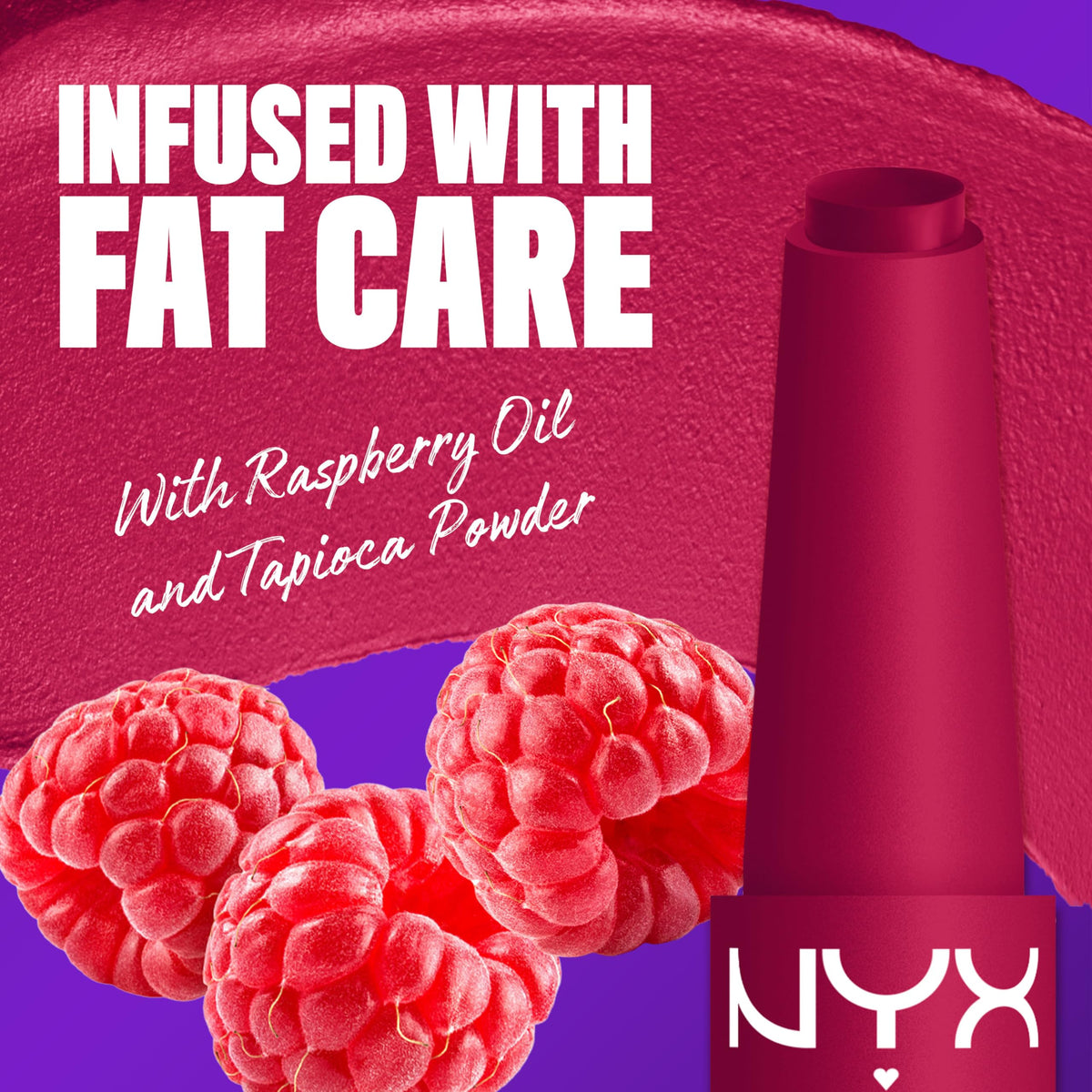 NYX Fat Matte Lipstick Hibiscus Hug packaging
