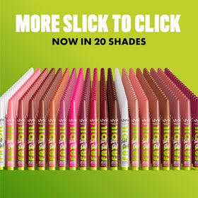 NYX Fat Oil Lip Balm packaging with ingredients overview
