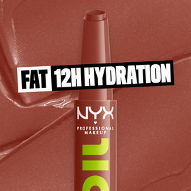 NYX Fat Oil Lip Balm swatch on skin