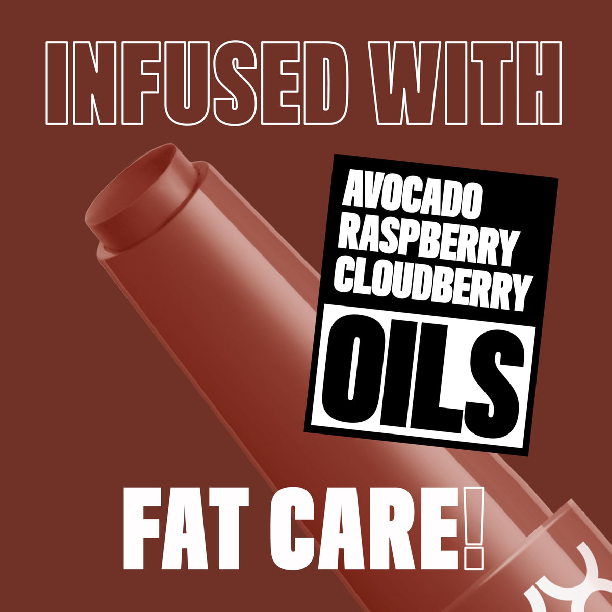 NYX Fat Oil Lip Balm with avocado and raspberry oils