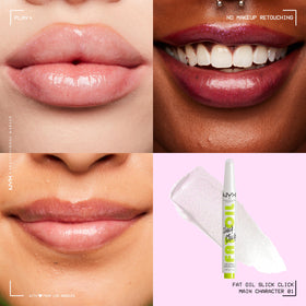NYX Fat Oil Slick Click Lip Balm click-up packaging