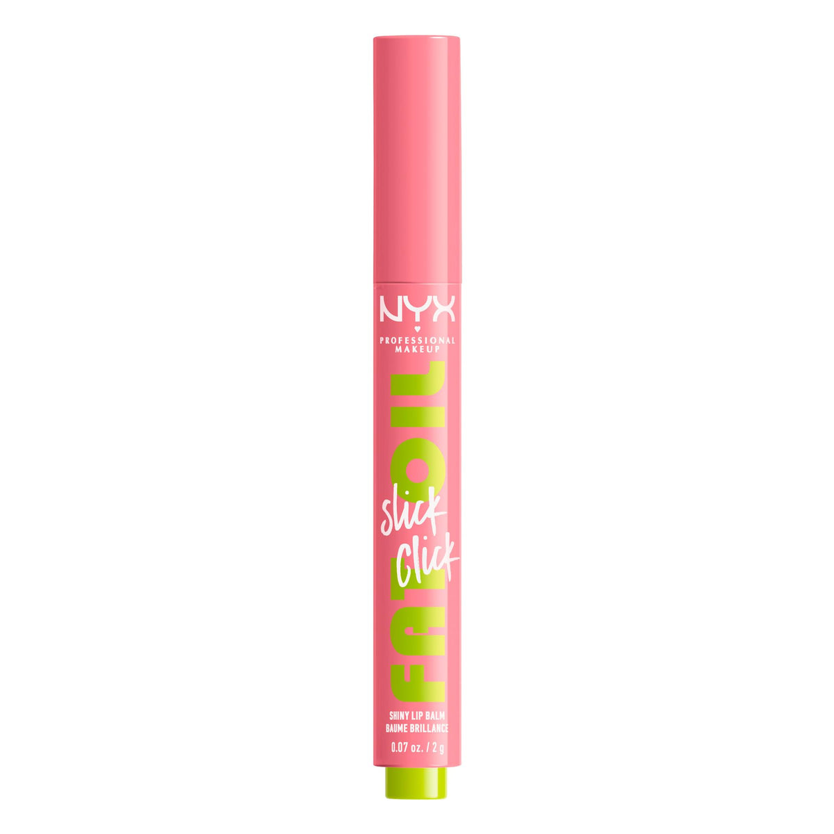 NYX Fat Oil Slick Click Lip Balm Clout packaging details
