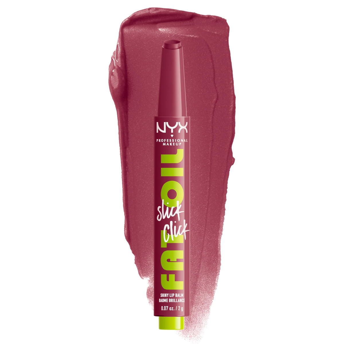 NYX Fat Oil Slick Click Lip Balm front view