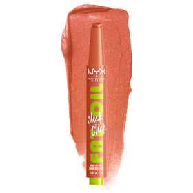 NYX Fat Oil Slick Click Lip Balm front view with click-up packaging