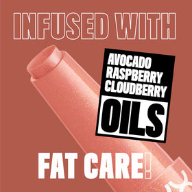 NYX Fat Oil Slick Click Lip Balm Group Chat (Nude) close-up
