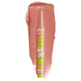 NYX Fat Oil Slick Click Lip Balm Group Chat (Nude) front view