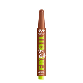 NYX Fat Oil Slick Click Lip Balm in Feedworthy Bronze front view