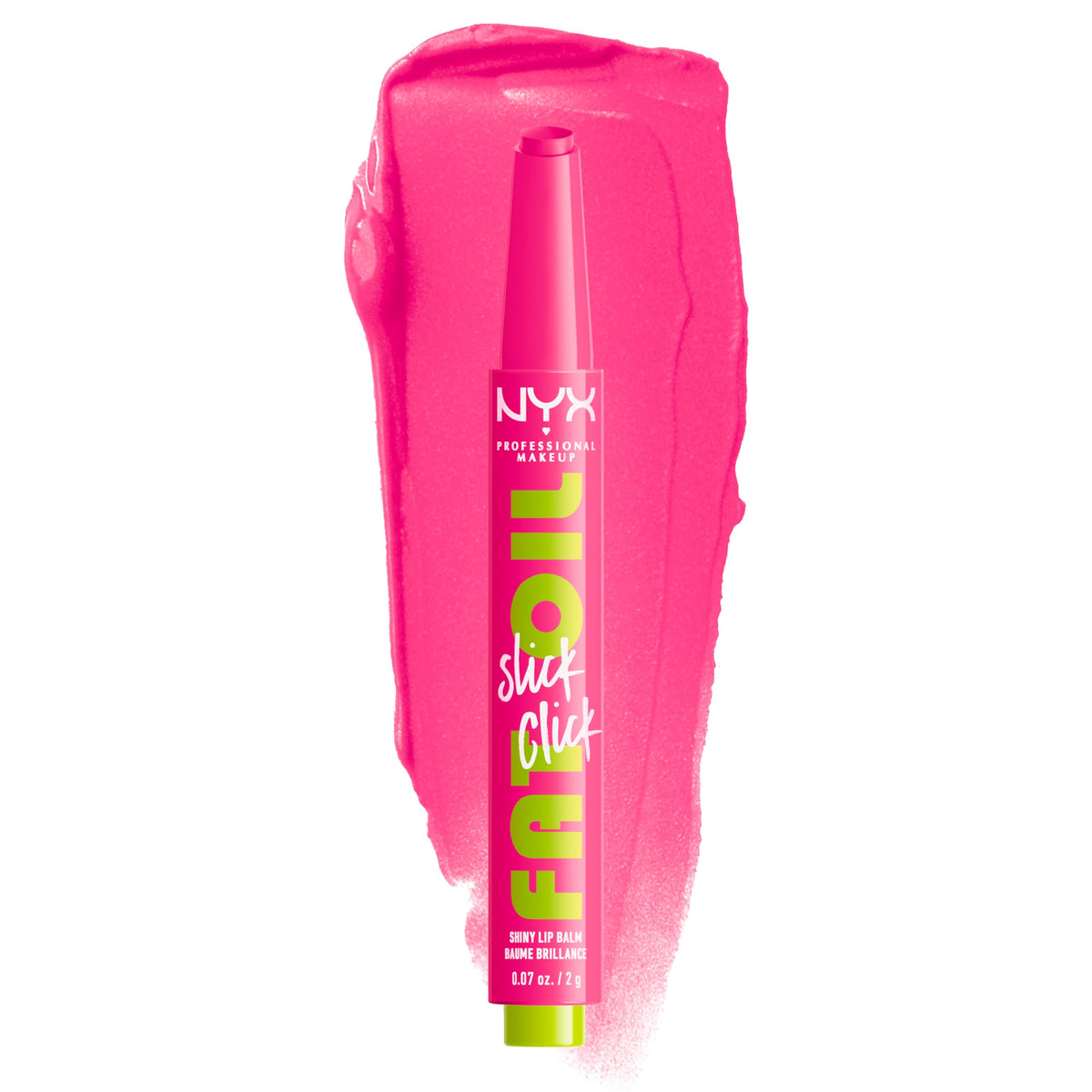 NYX Fat Oil Slick Click Lip Balm in Thriving front view