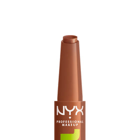NYX Fat Oil Slick Click Lip Balm texture close-up
