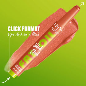 NYX Fat Oil Slick Click Lip Balm with avocado and raspberry oils