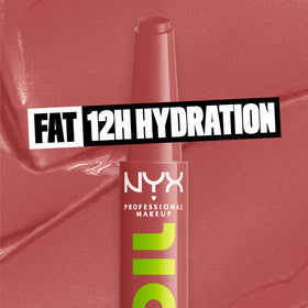 NYX Fat Oil Slick Click Lip Balm with avocado and raspberry oils