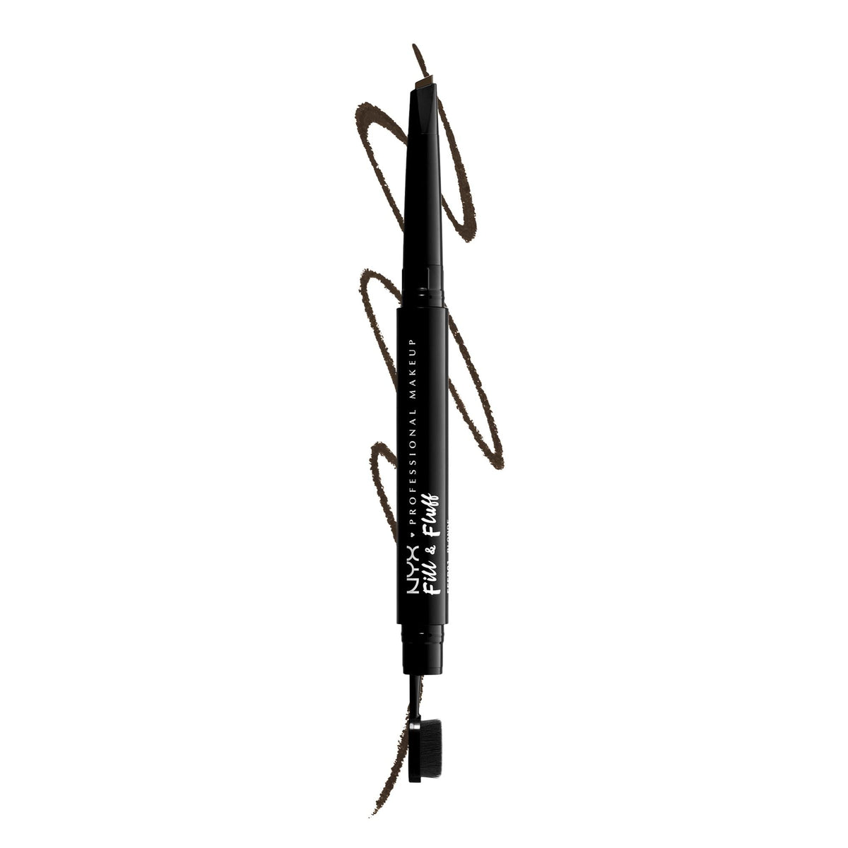 NYX Fill & Fluff Eyebrow Pomade Pencil Espresso front view