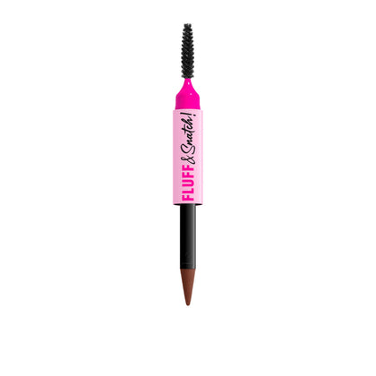 NYX Fluff & Snatch Brow Powder Pen in Rich Auburn front view