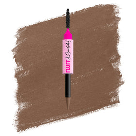 NYX Fluff & Snatch Brow Powder Pen in Taupe front view