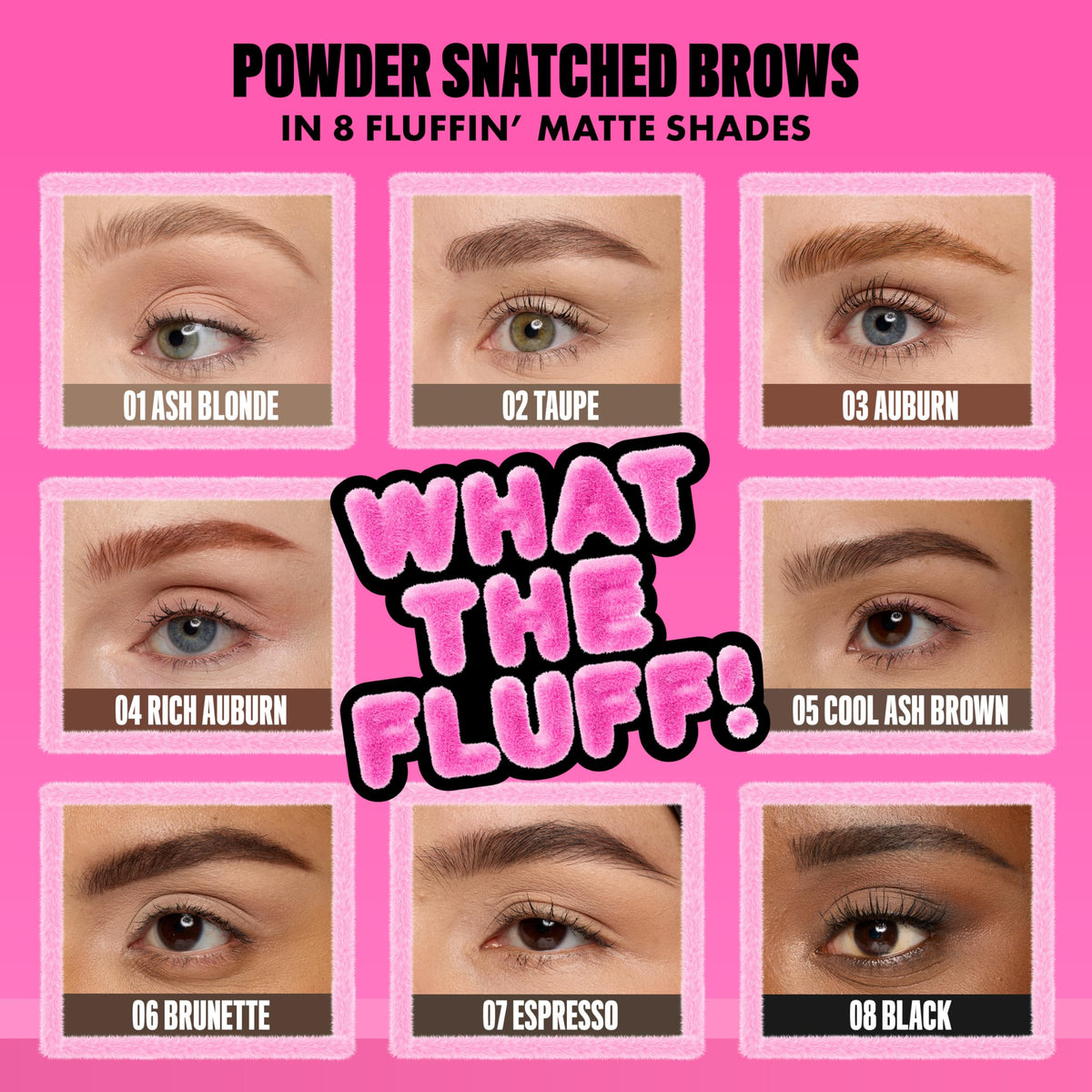 NYX Fluff & Snatch Brow Powder Pen in use during makeup application