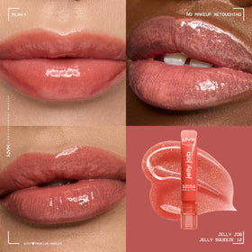 NYX Jelly Job Lip Gloss applicator close-up