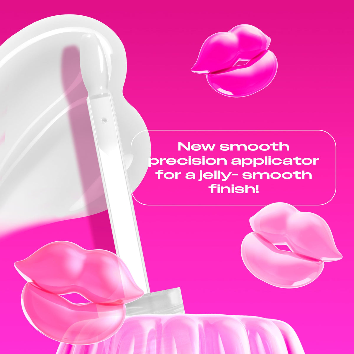 NYX Jelly Job Lip Gloss Clear packaging side view