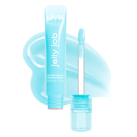 NYX Jelly Job Lip Gloss Icy Blue front view