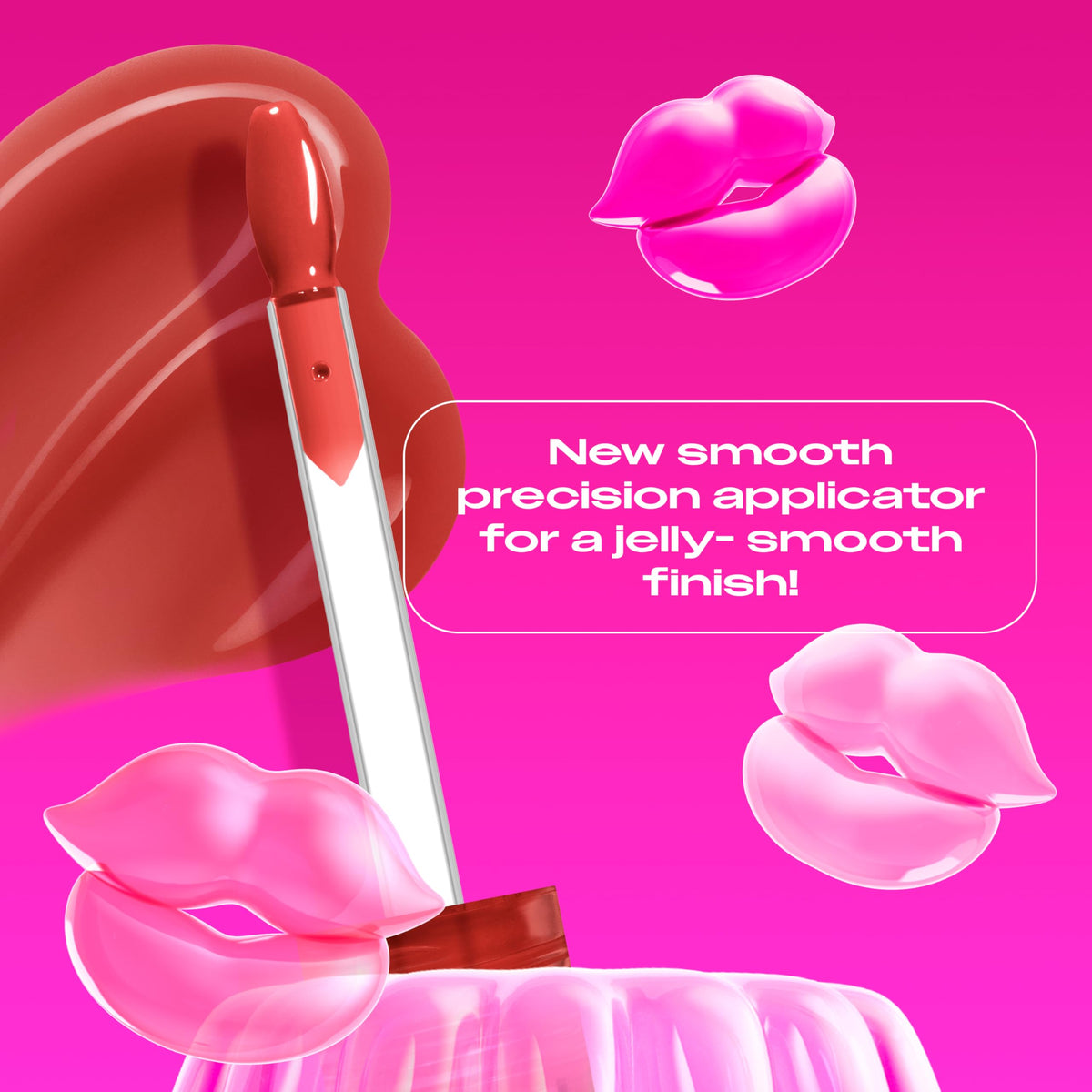 NYX Jelly Job Lip Gloss swatch on skin