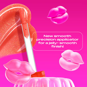 NYX Jelly Job Lip Gloss swatch on skin