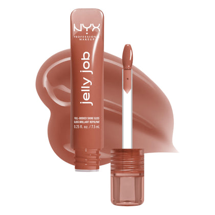 NYX Jelly Job Lip Gloss Toast N' Jelly front view