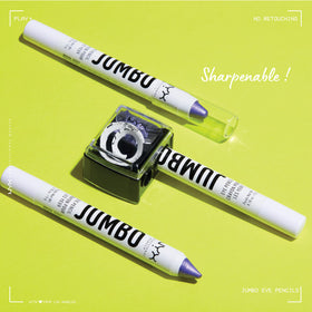 NYX Jumbo Eye Pencil Milk applied as eyeshadow