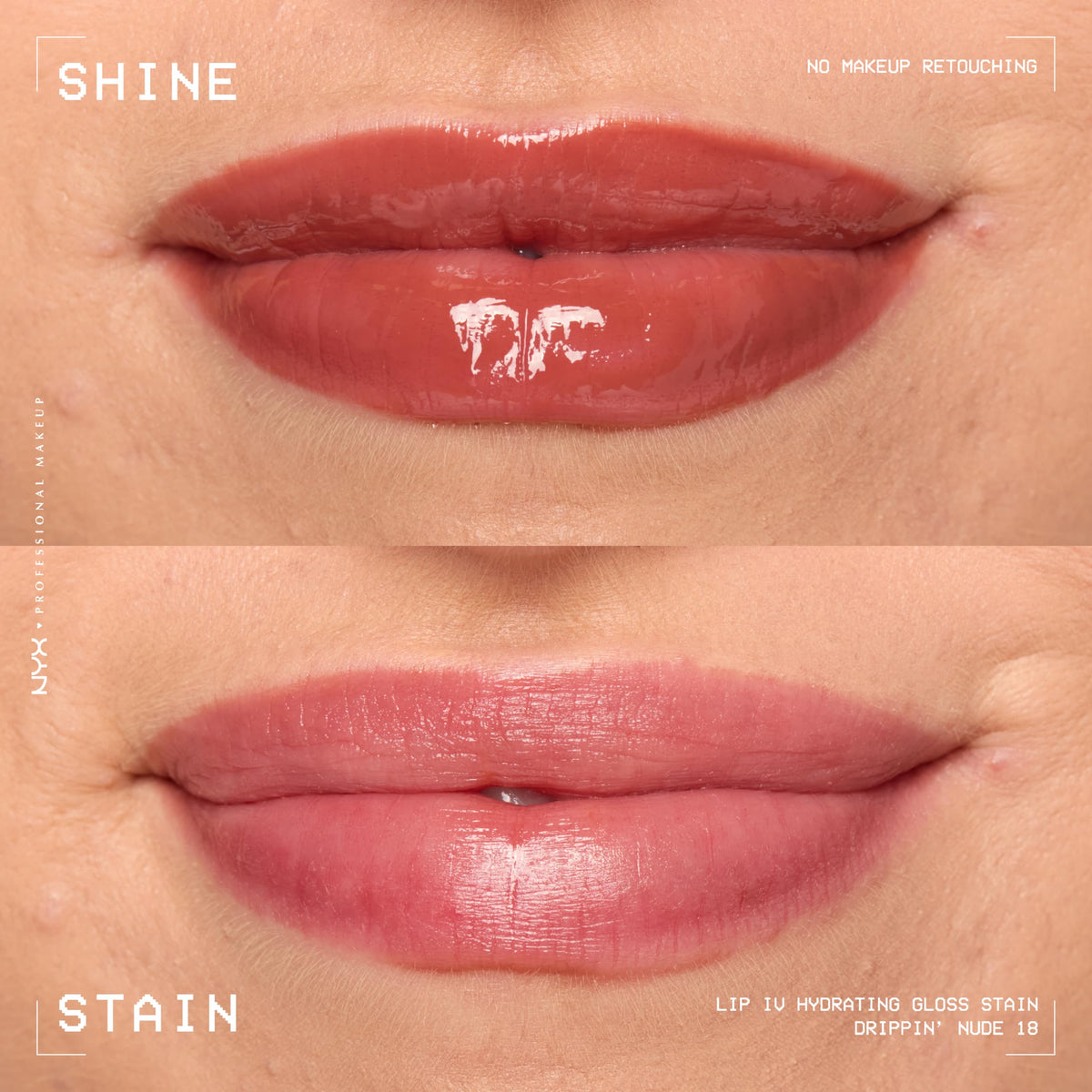 NYX Lip IV Hydrating Glossy Lip Stain packaging