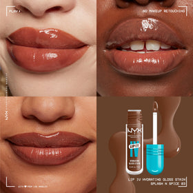 NYX Lip IV Hydrating Glossy Lip Stain tube with applicator