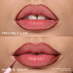 NYX Lip Lingerie Liner Stain Steamy Spice close-up