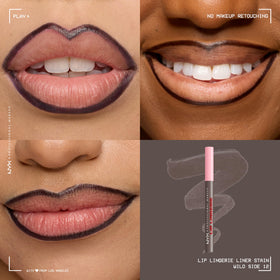 NYX Lip Lingerie Liner Stain Wild Side close-up of tip