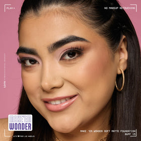 NYX Make 'Em Wonder Liquid Foundation 15 Buff lifestyle scene