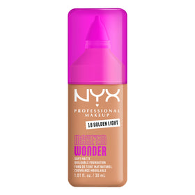 NYX Make 'Em Wonder Liquid Foundation 18 Golden Light front view