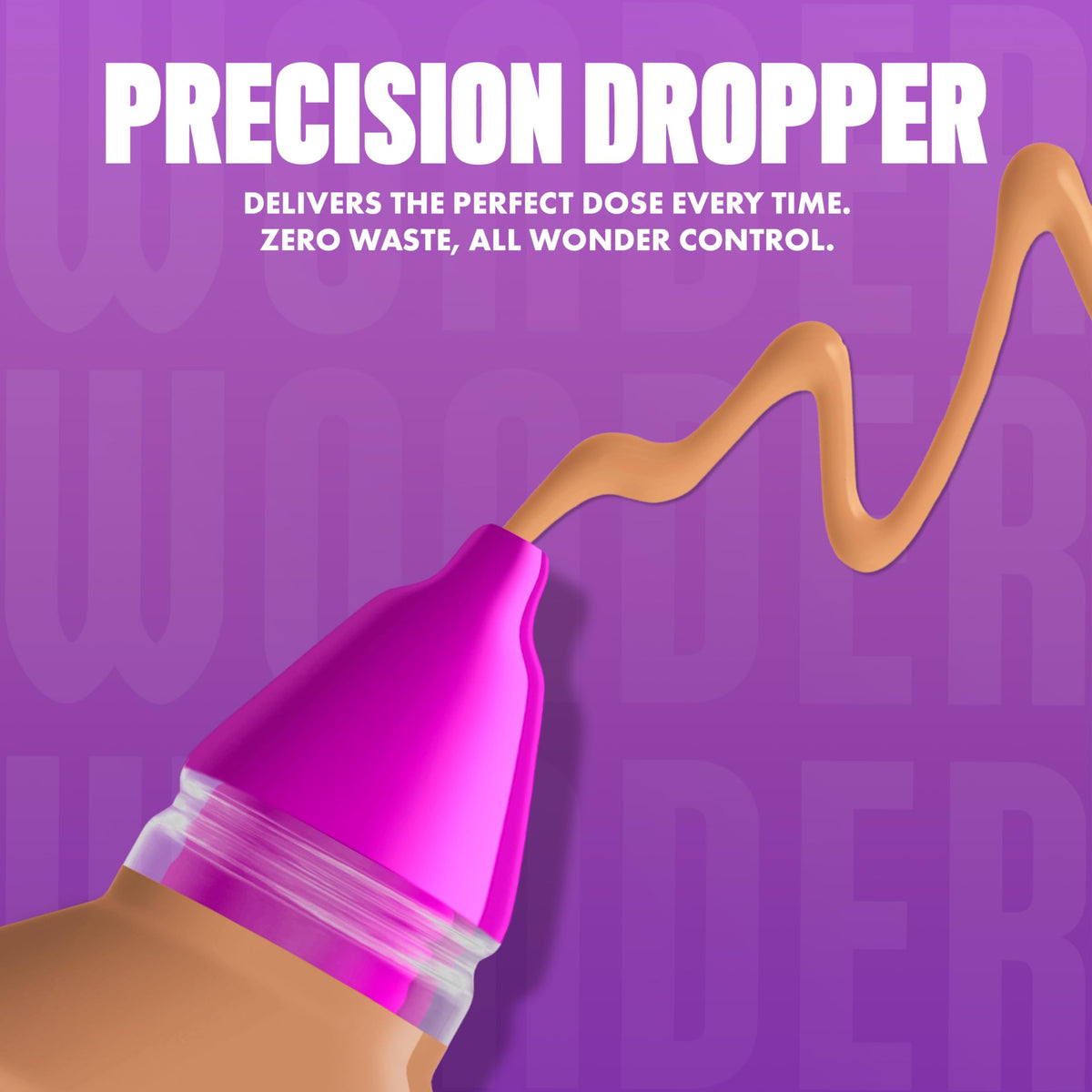 NYX Make 'Em Wonder Liquid Foundation 20 Classic Tan application with brush