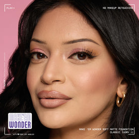 NYX Make 'Em Wonder Liquid Foundation 24HR wear demonstration