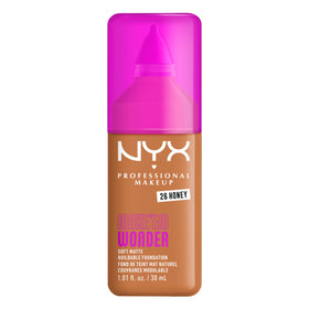 NYX Make 'Em Wonder Liquid Foundation 26 Honey front view