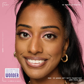 NYX Make 'Em Wonder Liquid Foundation 29 Warm Pecan in makeup routine