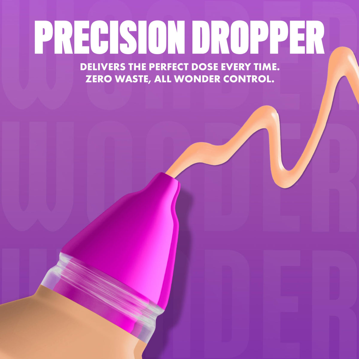 NYX Make 'Em Wonder Liquid Foundation application on model