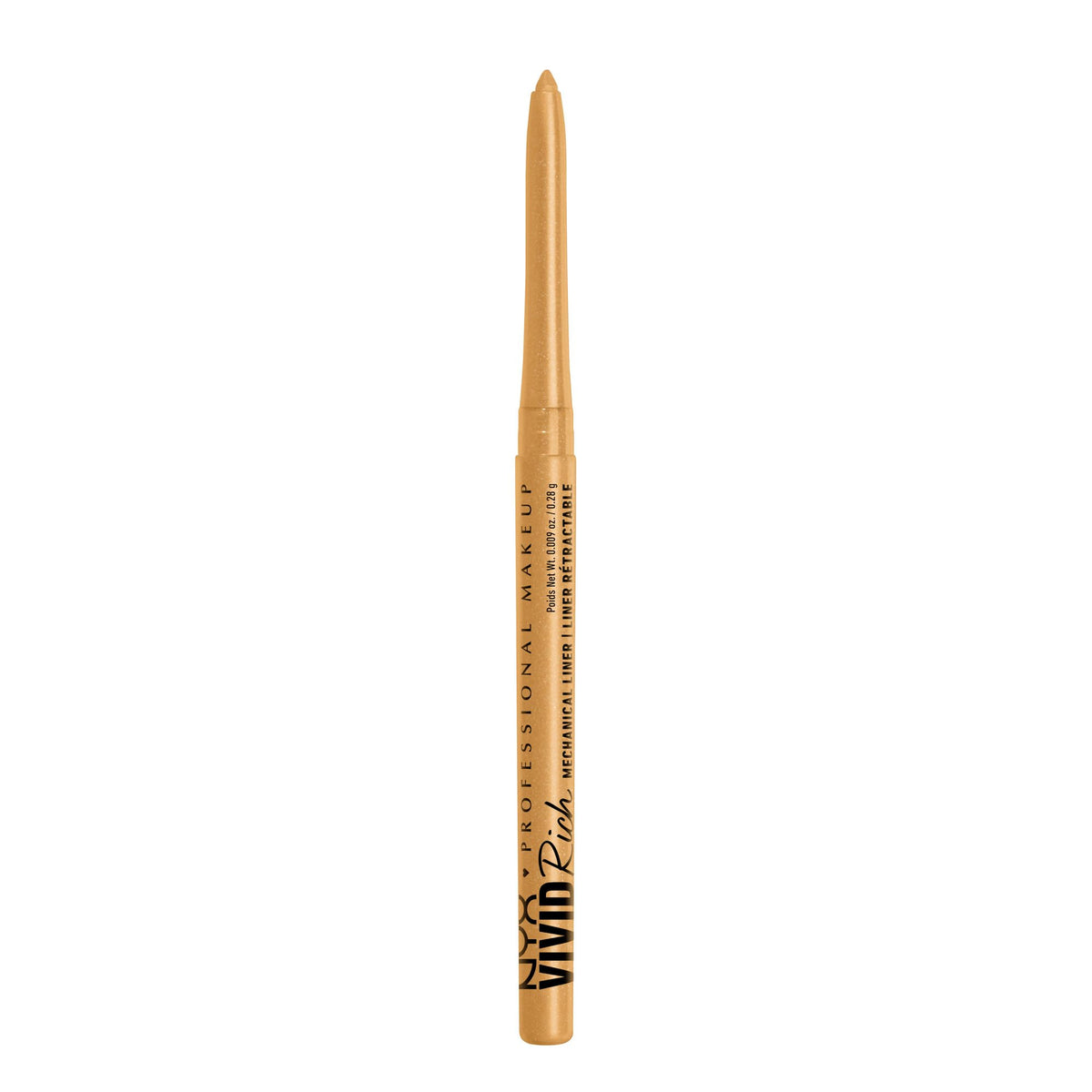 NYX Mechanical Eye Pencil Amber Stunner front view
