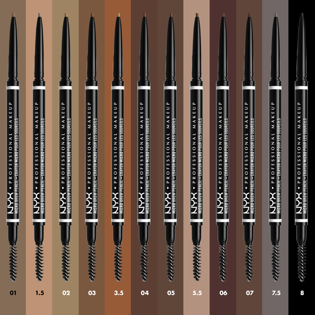 NYX Micro Brow Pencil packaging