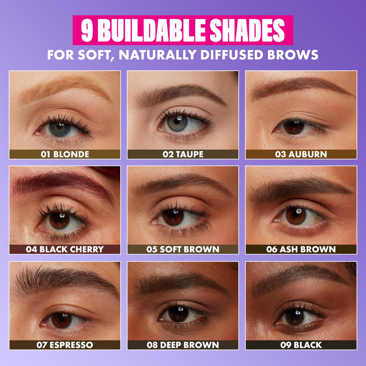 NYX Powder Louder Eyebrow Pencil with spoolie brush