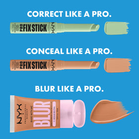 NYX Pro Fix Stick Correcting Concealer in a makeup routine