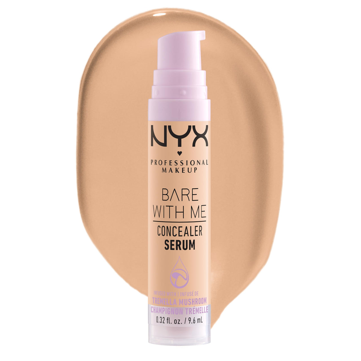 NYX PROFESSIONAL MAKEUP Bare With Me Concealer Serum in Beige front view