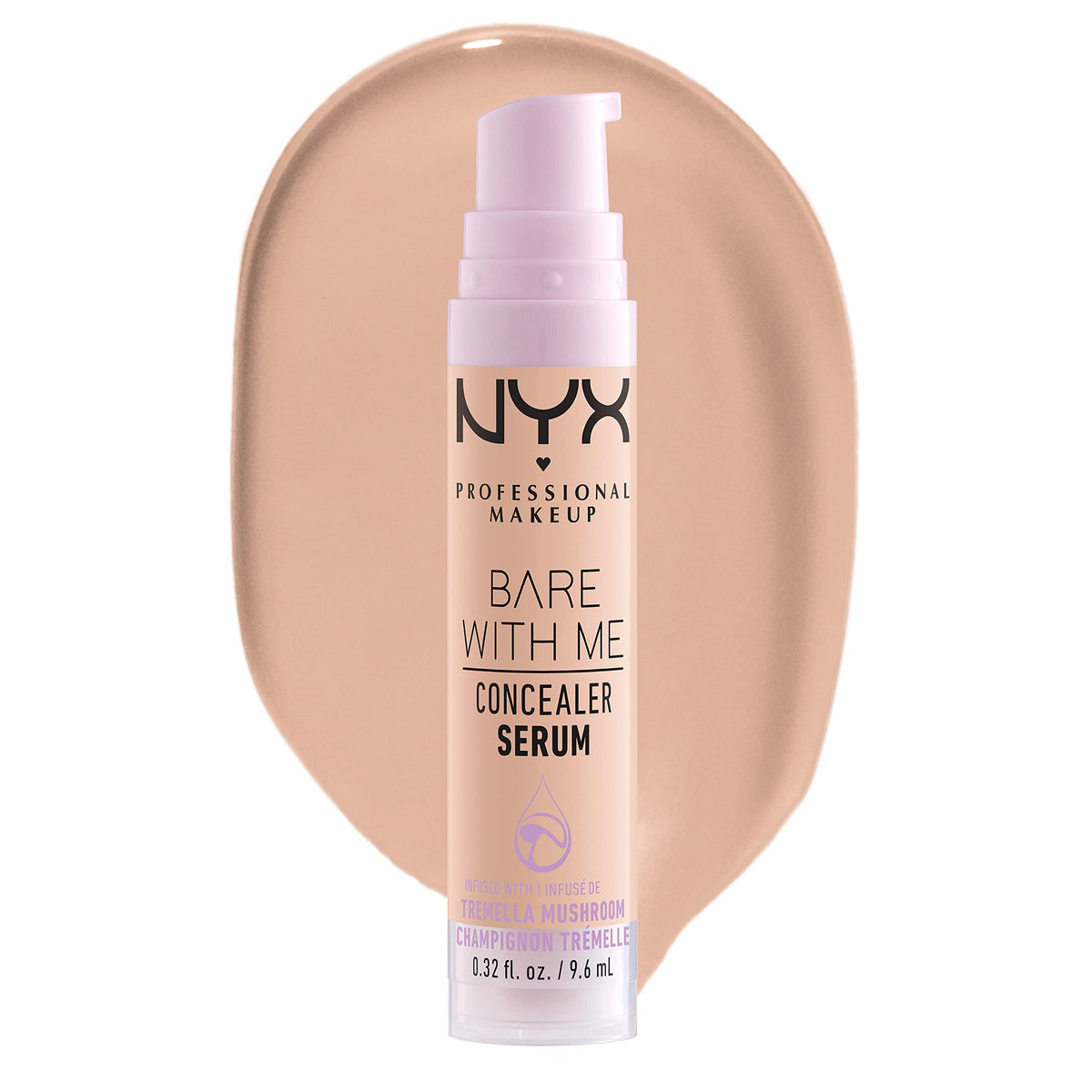 NYX PROFESSIONAL MAKEUP Bare With Me Concealer Serum in Light, front view
