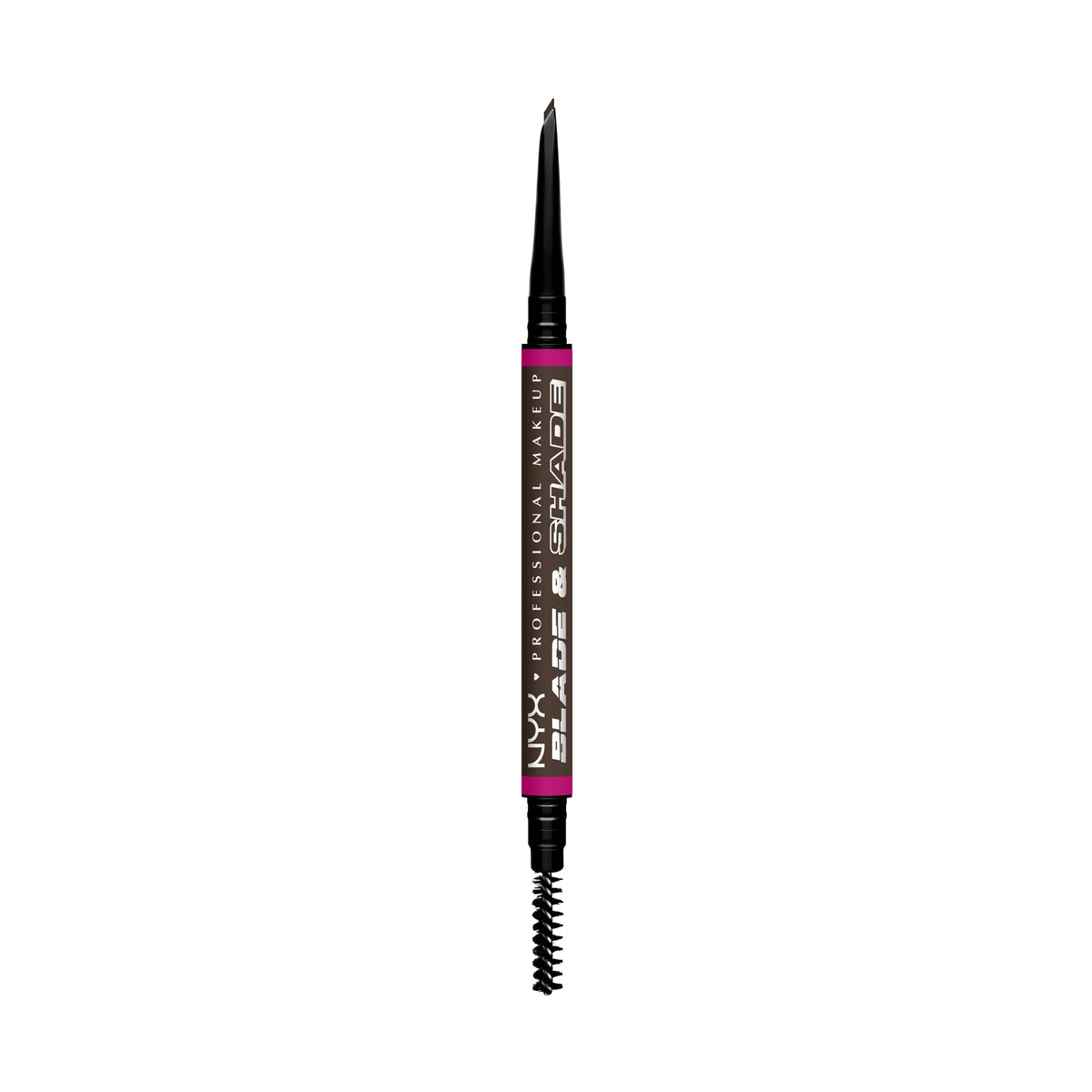 NYX PROFESSIONAL MAKEUP Blade & Shade Brow Pencil in Ash Brown front view