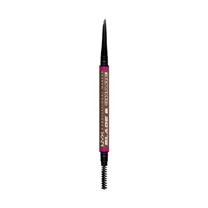 NYX PROFESSIONAL MAKEUP Blade & Shade Brow Pencil in Chocolate front view