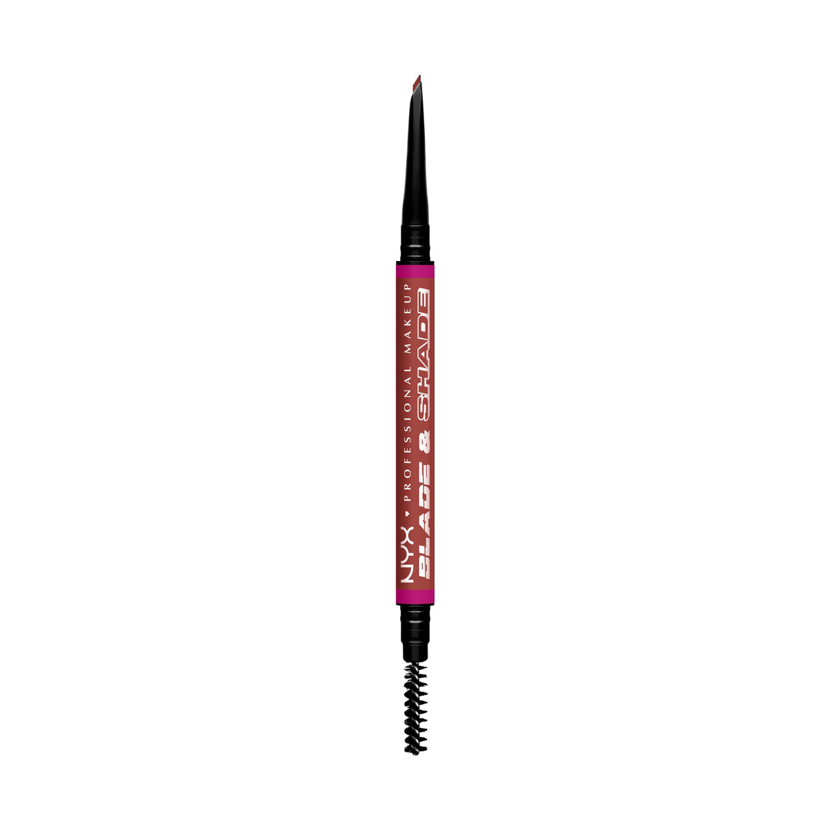 NYX PROFESSIONAL MAKEUP Blade & Shade Brow Pencil Rich Auburn front view