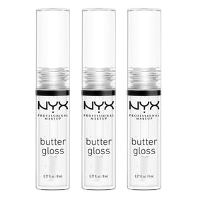 NYX PROFESSIONAL MAKEUP Butter Gloss Sugar Glass front view