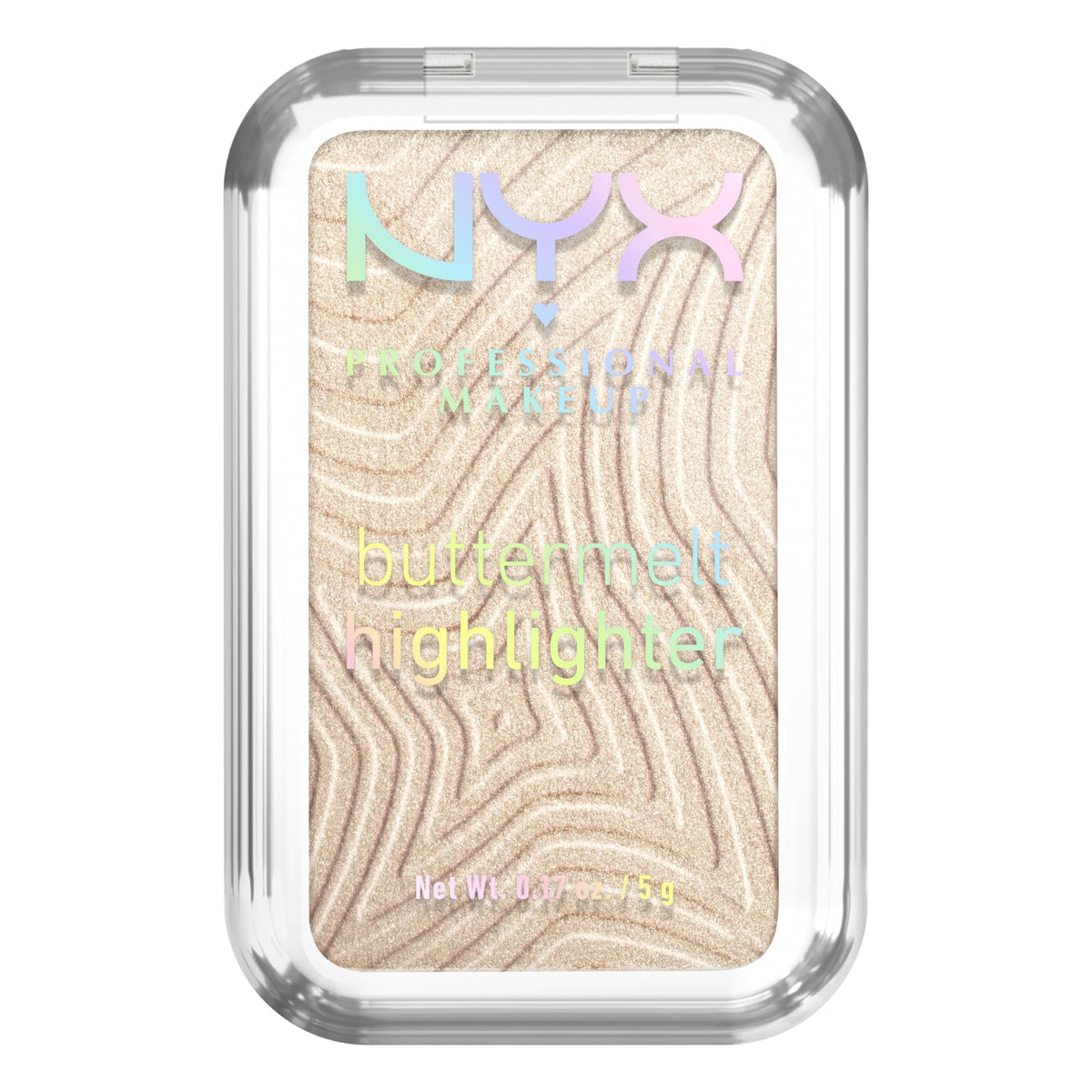 NYX PROFESSIONAL MAKEUP Buttermelt Highlighter 05 Bright and Butta front view