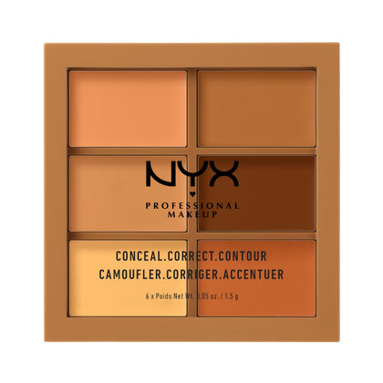 NYX PROFESSIONAL MAKEUP Conceal Correct Contour Palette Deep front view